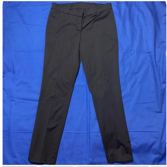 WILLI SMITH Black Satin Ankle Pants ✨ SALE 50% OFF BUNDLES - Picture 1 of 4